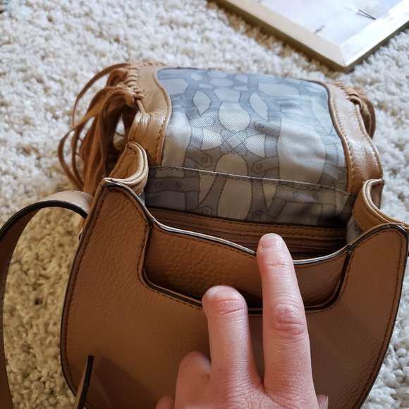NWOT Aimee Kestenberg Leather Fringe Crossbody Bag - Picture 8 of 11